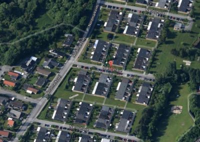 Næsbyhave set fra oven